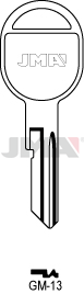 Schlüsselrohling - GM-13