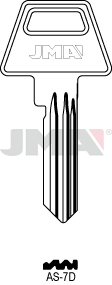 Schlüsselrohling-Spezialprofile - AS-7D
