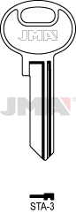 Schlüsselrohling - STA-3