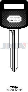 Schlüsselrohling-Plastikkopf - SUZU-12D.P