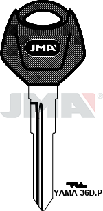 Schlüsselrohling-Plastikkopf - YAMA-36D.P
