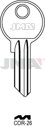 Schlüsselrohling - COR-26