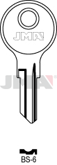 Schlüsselrohling - BS-6