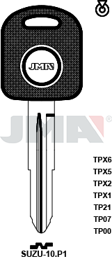 Transponder-Schlüsselrohling - TP00SUZU-10.P1