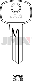 Schlüsselrohling - CE-53D