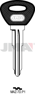 Schlüsselrohling-Plastikkopf - MAZ-7D.P1