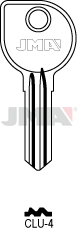 Schlüsselrohling - CLU-4