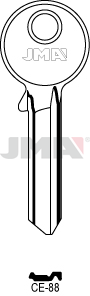 Schlüsselrohling Spezialprofile - CE-88