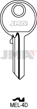 Schlüsselrohling - MEL-4D