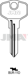 Schlüsselrohling - BUR-11D