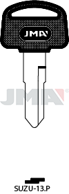 Schlüsselrohling-Plastikkopf - SUZU-13.P
