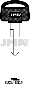 Schlüsselrohling-Plastikkopf - SUZU-13D.P