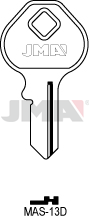 Schlüsselrohling - MAS-13D