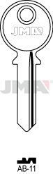 Schlüsselrohling - AB-11