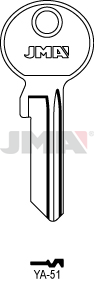 Schlüsselrohling - YA-51