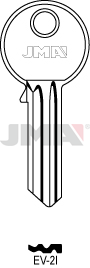 Schlüsselrohling - EV-2I