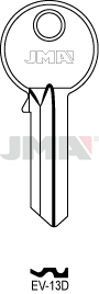 Schlüsselrohling - EV-13D