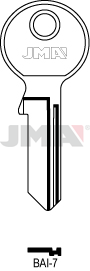 Schlüsselrohling - BAI-7