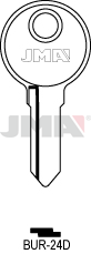 Schlüsselrohling - BUR-24D