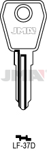 Schlüsselrohling - LF-37D