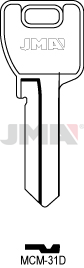 Schlüsselrohling - MCM-31D