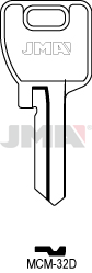Schlüsselrohling - MCM-32D