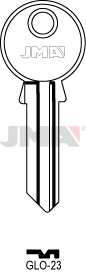 Schlüsselrohling - GLO-23