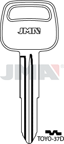 Schlüsselrohling - TOYO-37D