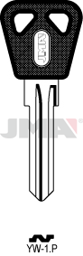 Schlüsselrohling-Plastikkopf - YW-1.P