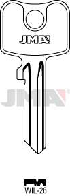 Schlüsselrohling Spezialprofile - WIL-26