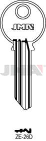 Schlüsselrohling Spezialprofile - ZE-26D