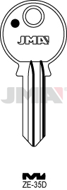 Schlüsselrohling - ZE-35D