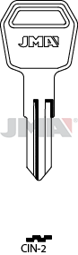 Schlüsselrohling - CIN-2
