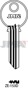 Schlüsselrohling Spezialprofile - ZE-153D