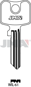 Schlüsselrohling Spezialprofile - WIL-61