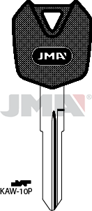 Schlüsselrohling-Plastikkopf - KAW-10.P