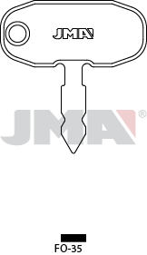 Schlüsselrohling Spezialprofile - FO-35