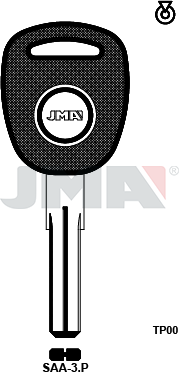 Transponder-Schlüsselrohling - TP00SAA-3.P