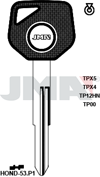 Transponder-Schlüsselrohling - TP00HOND-53.P1