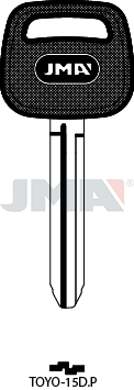 Schlüsselrohling-Plastikkopf - TOYO-15D.P
