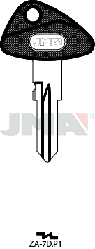 Schlüsselrohling-Plastikkopf - ZA-7D.P1