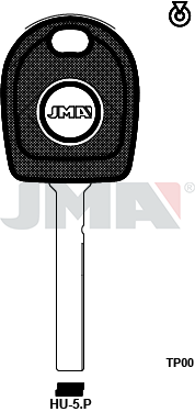 Transponder-Schlüsselrohling - TP00HU-5.P