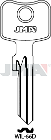 Schlüsselrohling - WIL-66D