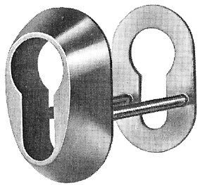 Sicherheitsrosette D32