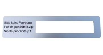 HUBER AG Werbeschild