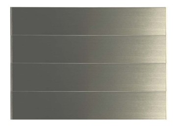 infoNORM Komplettschild 105x42 mm mit 2 Deckschilder 105x21 mm