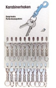 Key-Snap vernickelt Selbstbedienung 20 Stück K 115