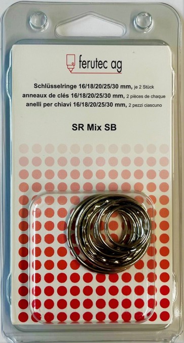 Schlüsselringe SR Selbstbedienung Mix