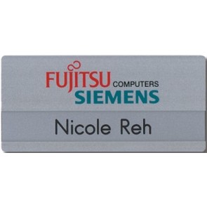 Ansteckschild aus Aluminium 1501