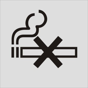 Rauchverbot Aluminiumschild 17105-E